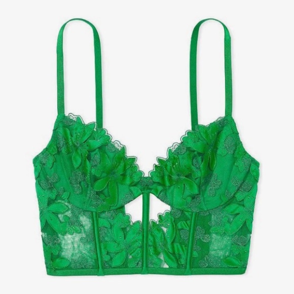 NWT Victoria’s Secret Very Sexy Ziggy Glam Embroidered Corset - Picture 3 of 8